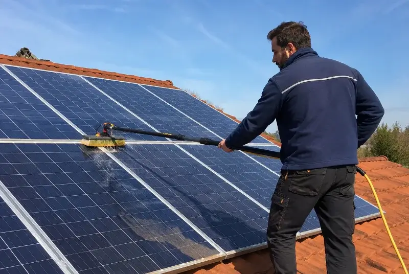 Nettoyage et entretien de panneaux solaires à Lunel-Viel
