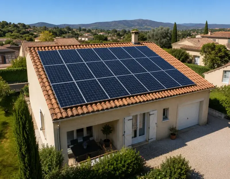 Prime à l'autoconsommation panneaux solaires Lunel-Viel — aide financière de l'État